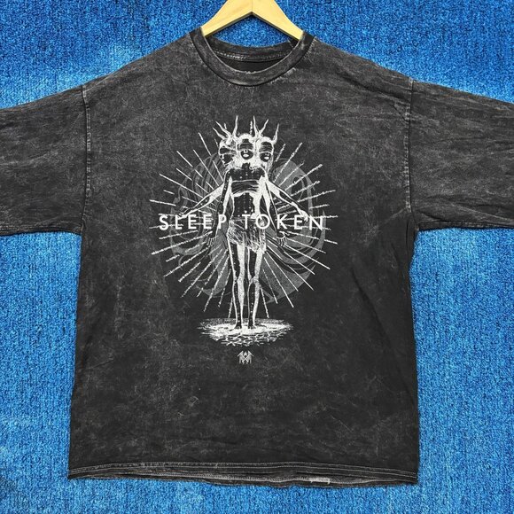 Sleep Token The Espera Mineral Wash Rock Long Sleeve T-Shirt Size Extra Large - Picture 1 of 6